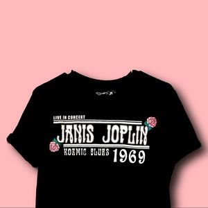 SOLD! 🦋 vintage janis joplin 1969 band tee